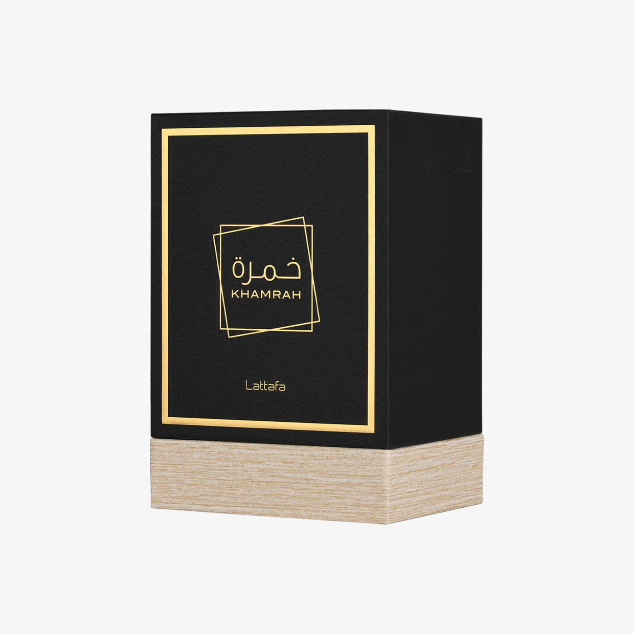 Caixa perfume Lattafa Khamrah 100ml Eau de Parfum