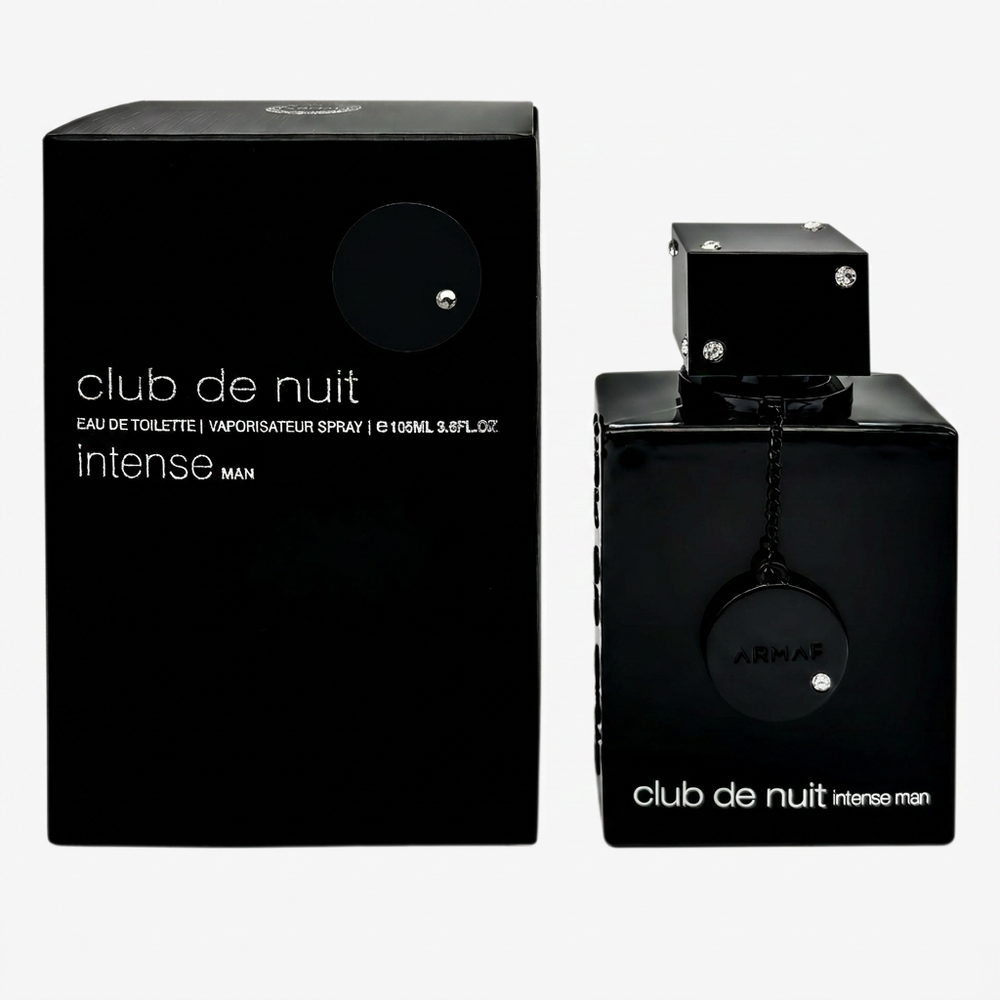 Perfume Armaf Club de Nuit Intense Man com caixa abacaxi bergamota