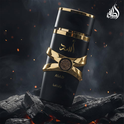 Lattafa Asad EDP 100ml - Vista Lateral