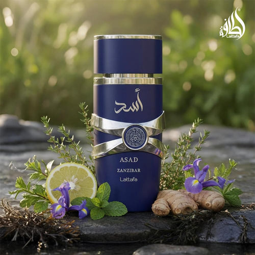 Lattafa Asad Zanzibar EDP 100ml - Vista Traseira