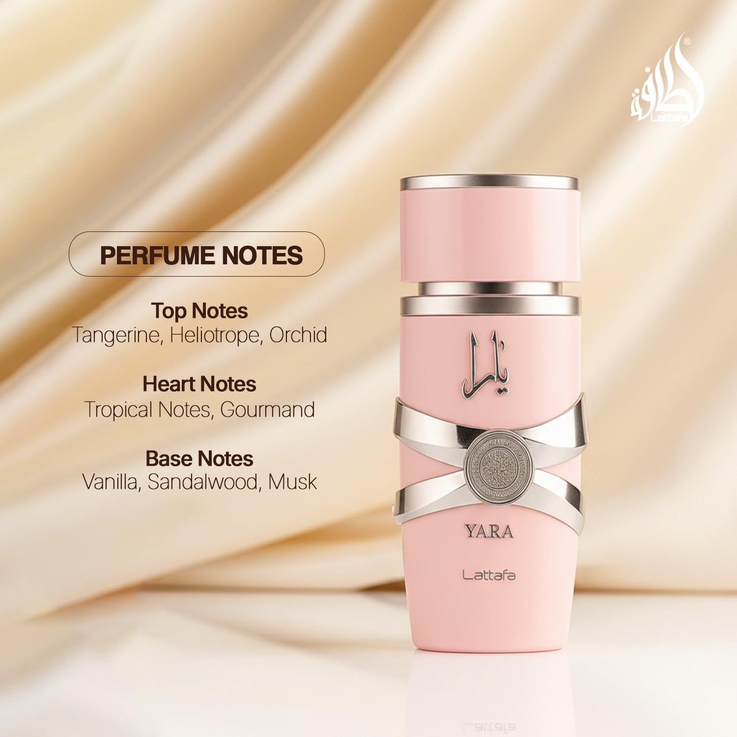 Lattafa Yara EDP 100ml - Vista Lateral