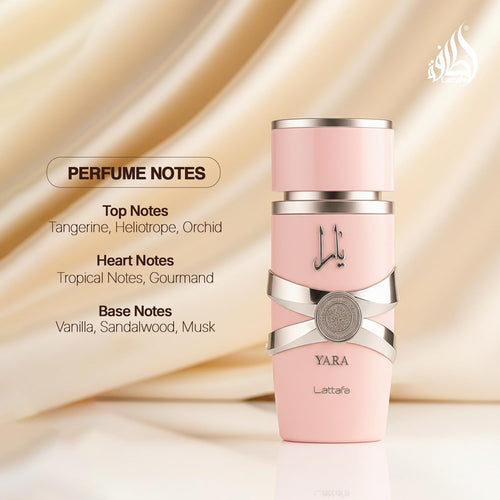 Lattafa Yara EDP 100ml - Vista Lateral