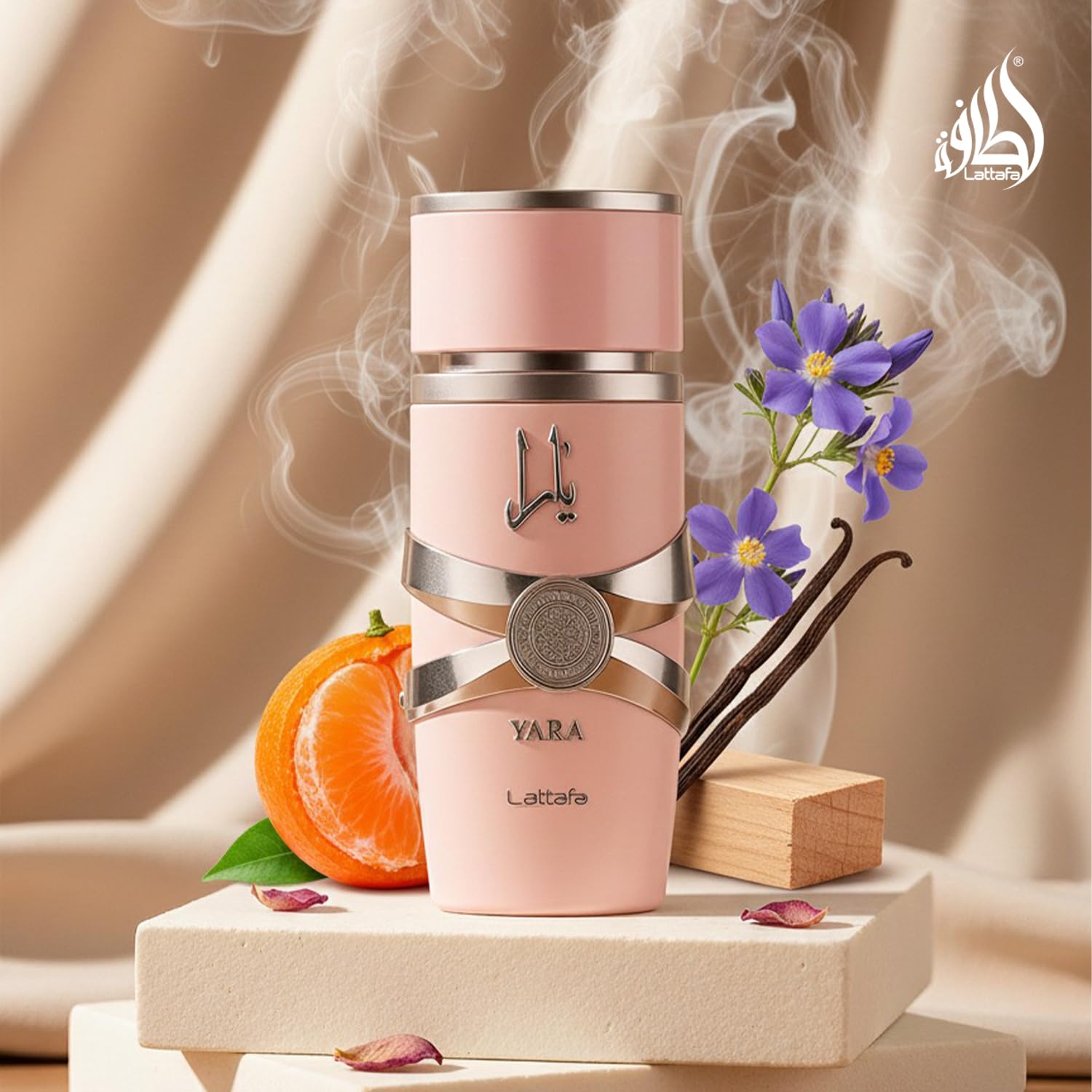 Lattafa Yara EDP 100ml - Detalhe da Tampa