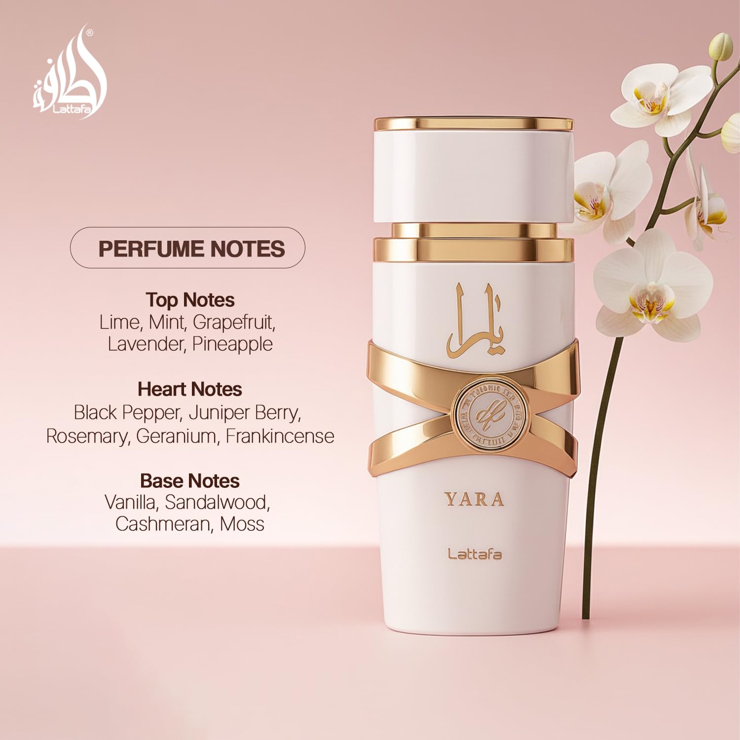 Lattafa Yara Moi EDP 100ml - Vista Lateral