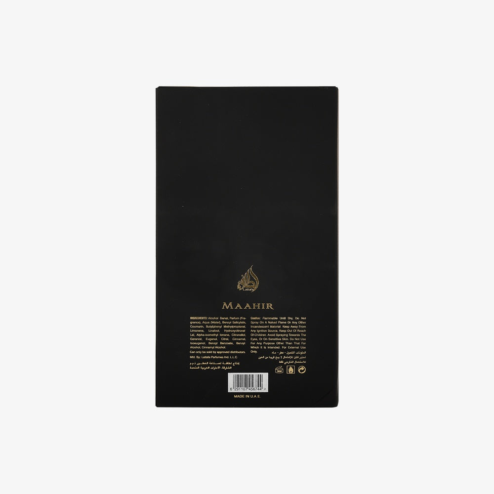 Lattafa Maahir — 100ml Eau de Parfum