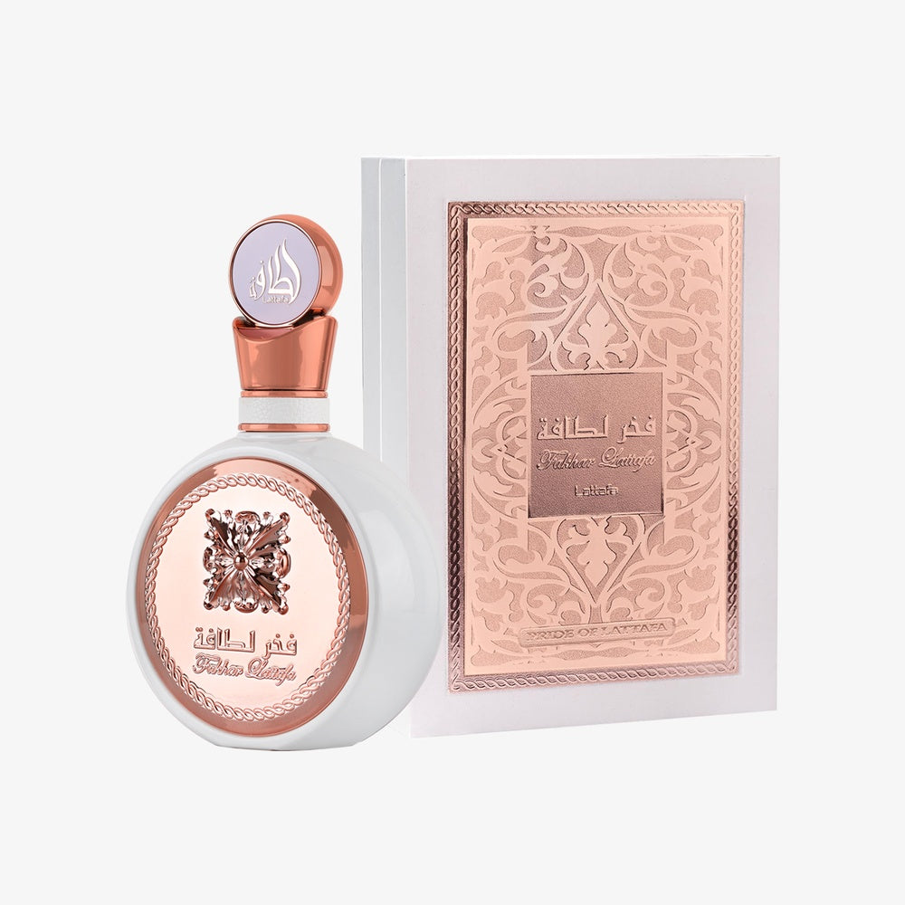Lattafa Fakhar Rose Gold (Feminino) — 100ml Eau de Parfum