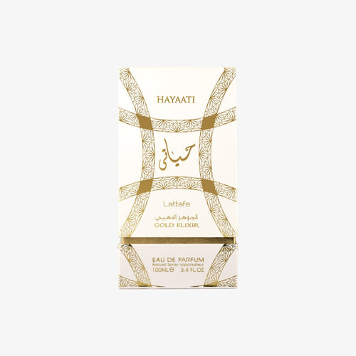 Lattafa Hayaati Gold Elixir — 100ml Eau de Parfum